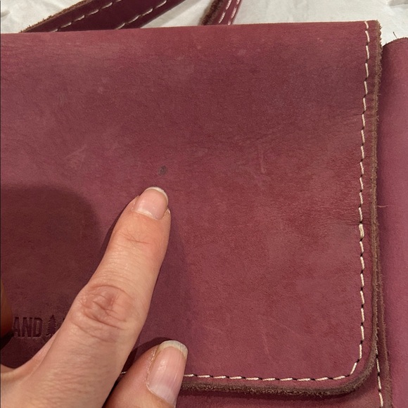 Portland Leather Goods Metro Crossbody Bag - mauve/rose - Picture 5 of 10